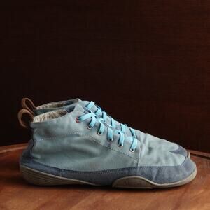 Wildling Shoes Womens SZ EU 39 US 7.5 Blue Pegasus Barefoot Minimalist Shoe READ